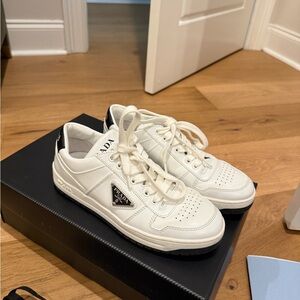 Leather Prada Sneakers